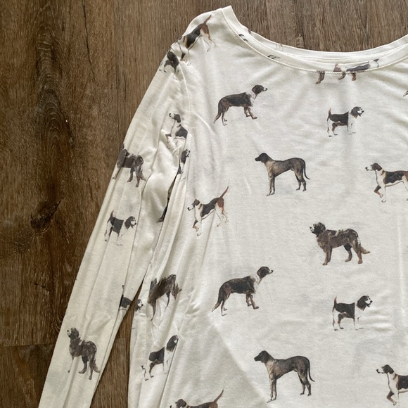 Dog print long sleeved shirt - Picture 2 of 4